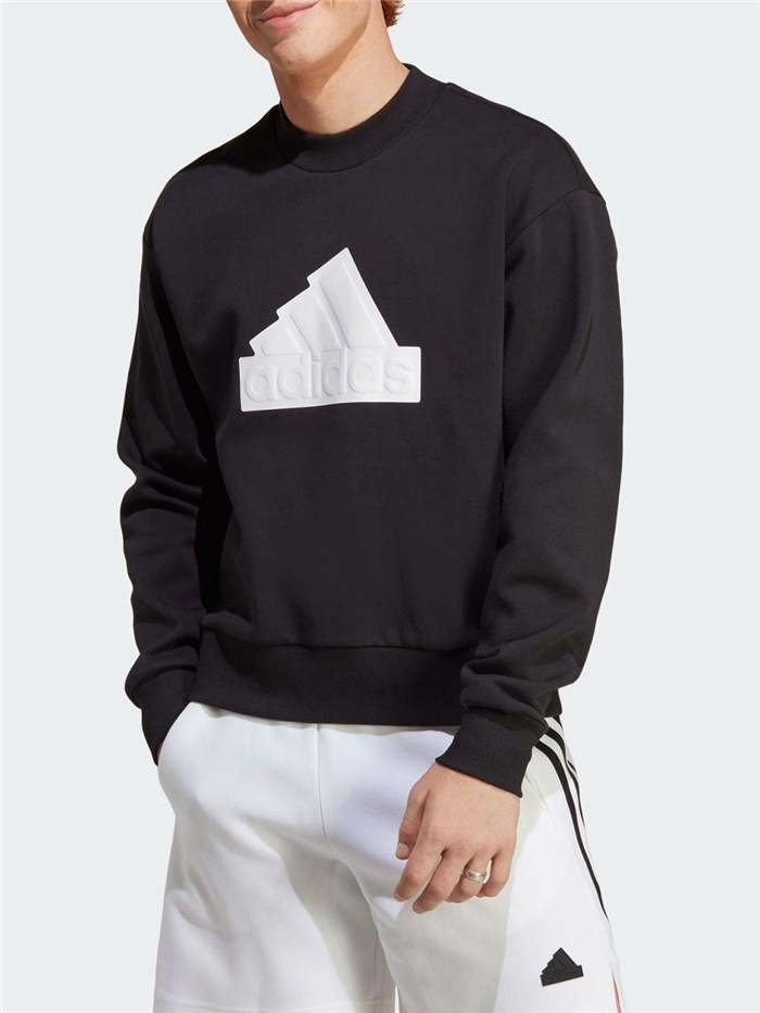 ADIDAS PERFORMANCE IC3740 Nero Abbigliamento Uomo Felpa