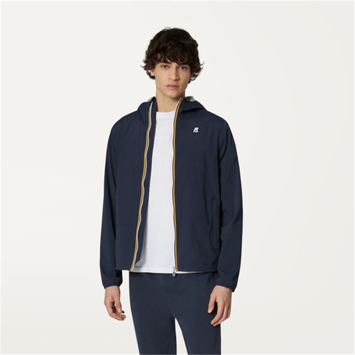 K-WAY K2121NW Blu Abbigliamento Uomo Giacca