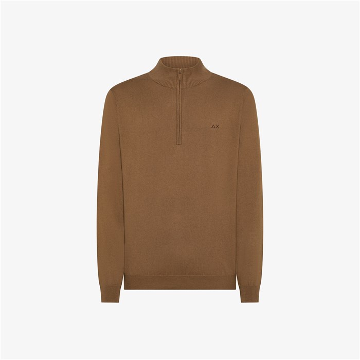 SUN68 K45107 Marrone Abbigliamento Uomo Maglioni