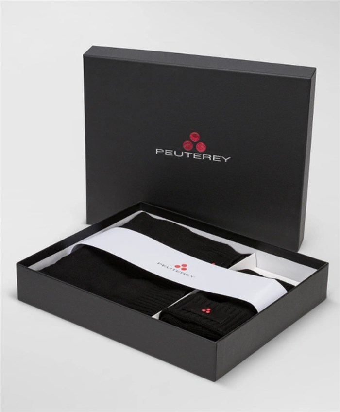 PEUTEREY KIT SILLI 05/ADASIC 01 Nero Abbigliamento Uomo Berretti