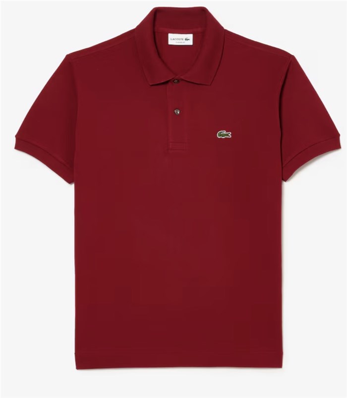 Lacoste L.12.12 Bordeaux Abbigliamento Uomo Polo