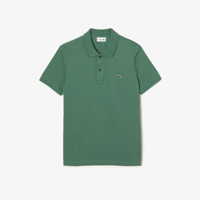 Lacoste L.12.12 Verde Khaki Abbigliamento Uomo Polo