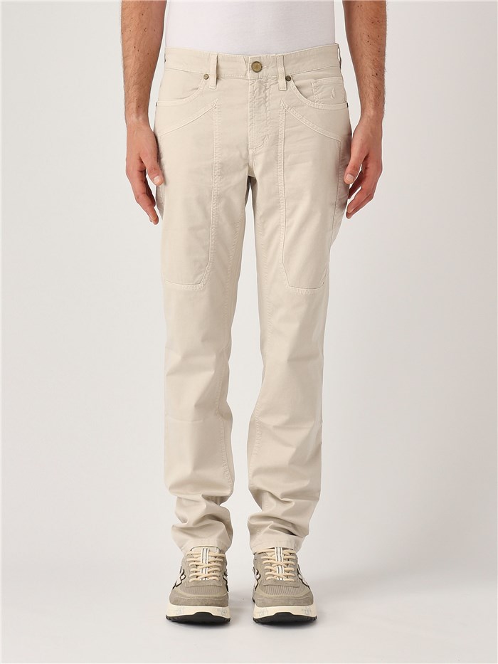 JECKERSON PE25JUPPA077JOHN001 Beige Abbigliamento Uomo Pantaloni