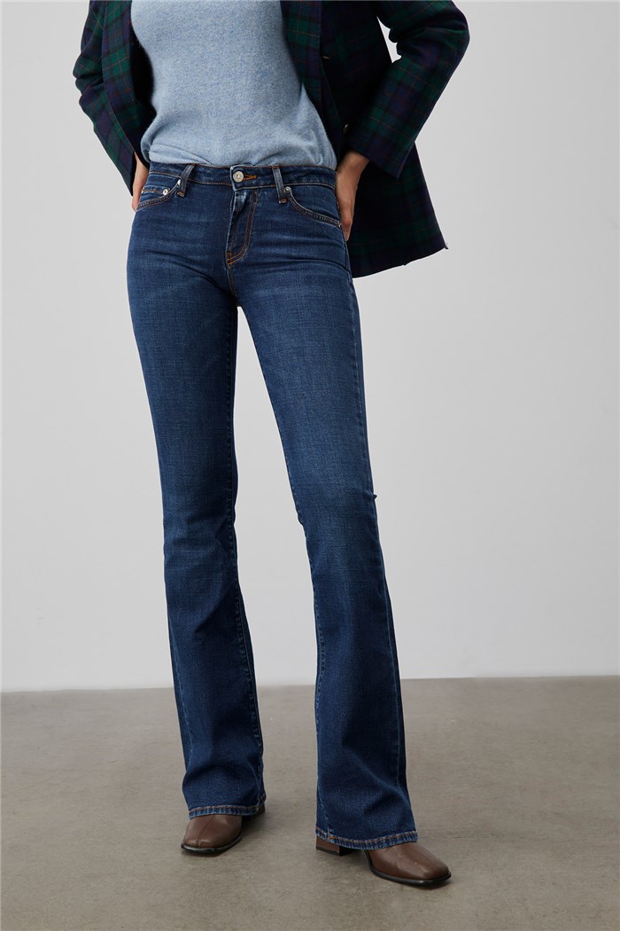 ROY ROGER'S RND005D4632114 Blu medio Abbigliamento Donna Jeans