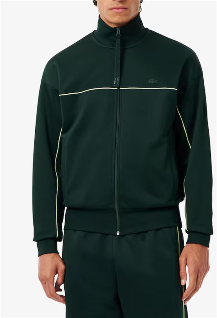 Lacoste SH5684 Verde Abbigliamento Uomo Felpa